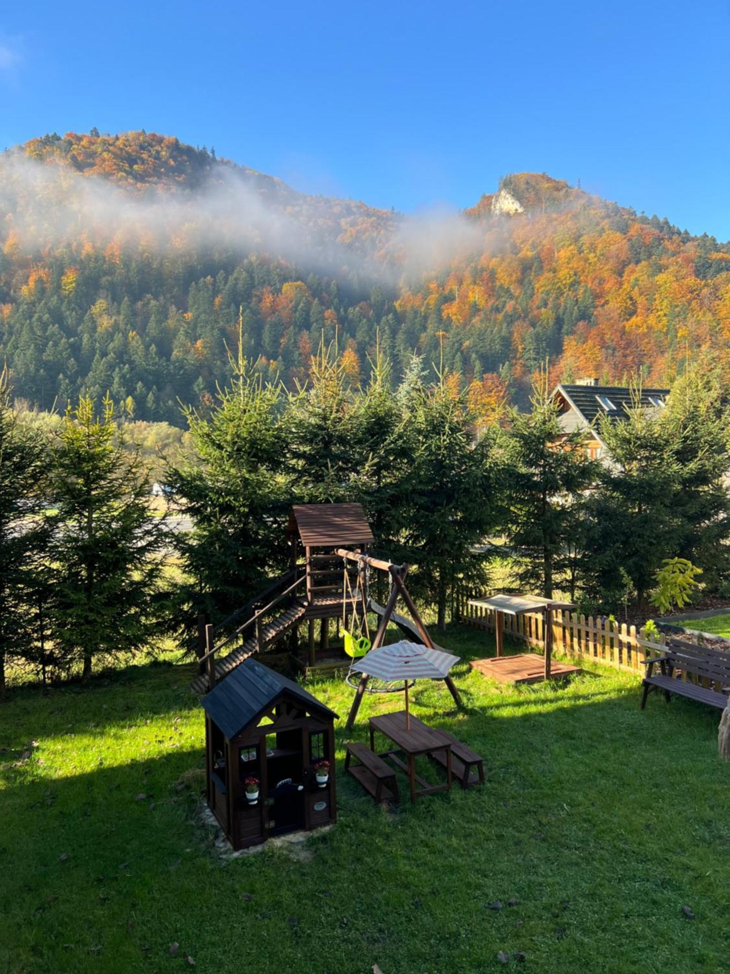 Willa Folk Pieniny ชซาฟนีซา ภายนอก รูปภาพ